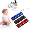 Pack of 2 Children's Harmonica, 10 Holes Harmonica, Diatonic, Mouthharp,