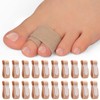 12 Pack Fabric Hammer Toe Corrector Wraps Straightener Reusable Fabric