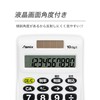 ASMIX C1009W Business Calculator, Pocket, White