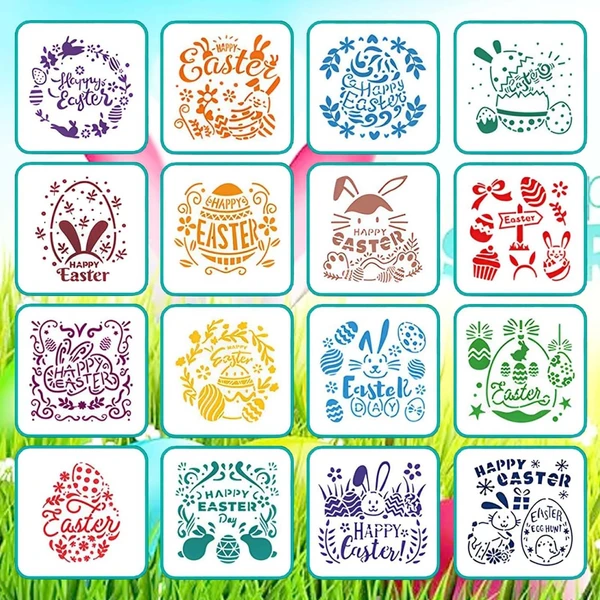  Plantillas Reutilizables para Pascua | Plantillas para Manualidades y