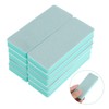 Angoily 10pcs Double Sided Sponge Nail Buffer Blocks Sanding Tool