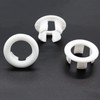 Cionyce 6 Pcs Sink Overflow Ring, Bathroom Sink Overflow Cover