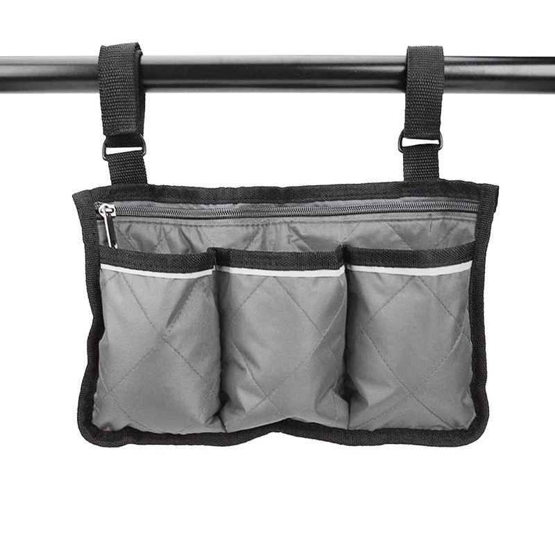 Secure Storage Bag for Wheelchairs, Mobility Aid Wheelchair Accessories Bag,