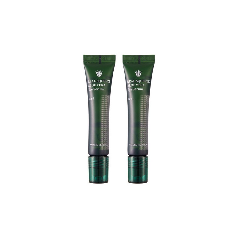 (1+1) Real Squeeze Aloe Vera Eye Serum/Eye Care/Wrinkle Improvement (1+1)