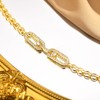 Poemmoon Gold Bracelets for Women, 18K Gold Plated Tennis Bracelets