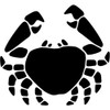 A4 'Crab' Wall Stencil/Template (WS00037319)