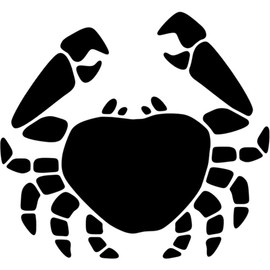 A4 'Crab' Wall Stencil/Template (WS00037319)