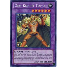 Yu-Gi-Oh! Card HA05-EN021 Gem-Knight Topaz