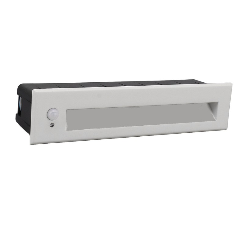 Recessed Sensing Step Light Frosted White LED Stair Light for