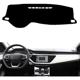 Compatible con Chery Arizzo 6 2018-2021, cubierta de salpicadero, tapete de tablero negro, tapete antideslizante, accesorios para el interior del coche
