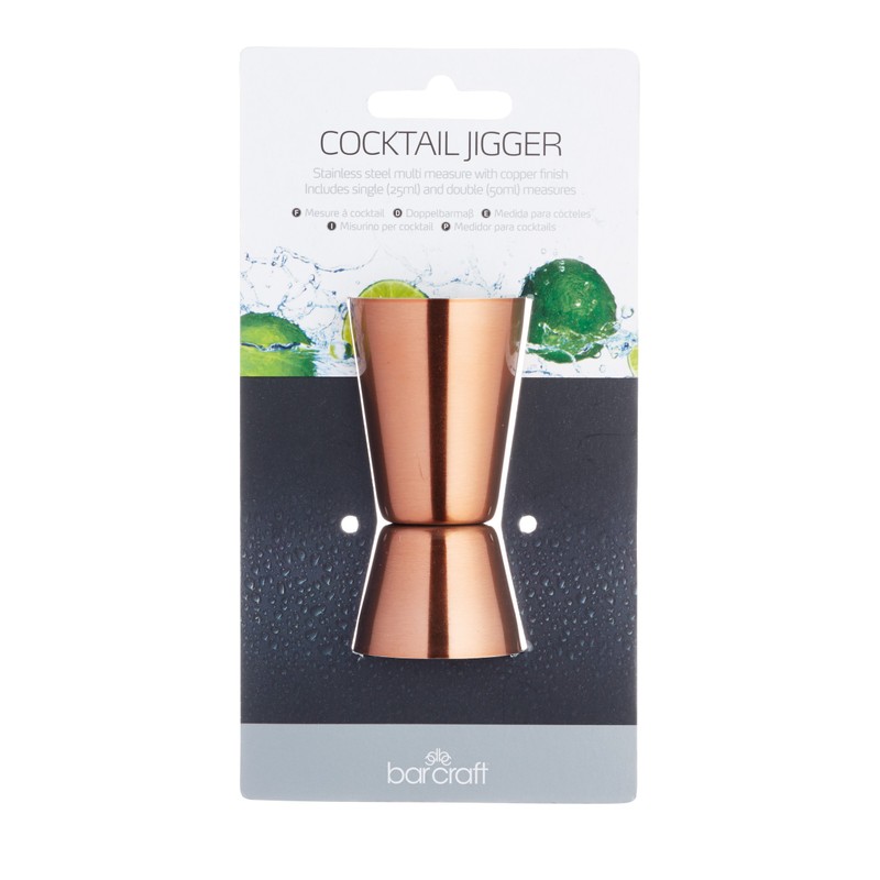 Barcraft 5211417 Dual Jigger, Copper