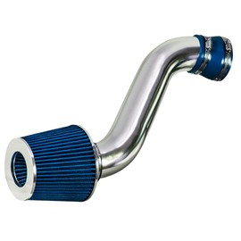 Rtunes Racing Short Ram Air Intake Kit + Filter Combo BLUE Compatible For 01-04 Outback 3.0L H6