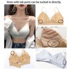 9 Pairs Sports Bra Inserts Triangular Breathable Bra Pads Inserts