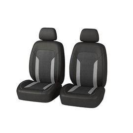 Juego de 2 fundas para asiento delantero de coche, fundas transpirables para reposacabezas de asiento delantero, cómodo protector para reposacabezas de asiento de vehículo con acolchado de