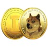Dogecoin Coin Doge Coin Commemorative Coin Limited Edition Collector's Coin