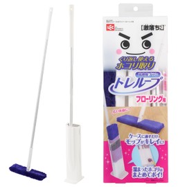 LEC Gekochi-kun High Density Brush Tre Loop (For Flooring) Repeated Dusting / Clean Mop By Passing Through Case