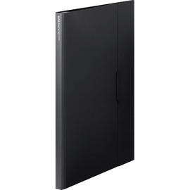 King Jim 6191W Holsack Clear Holder File, A4, Holds 12 Sheets, Black