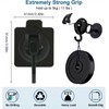 iRomic New Heavy Duty Vacuum Suction Cup Hook Organizer for