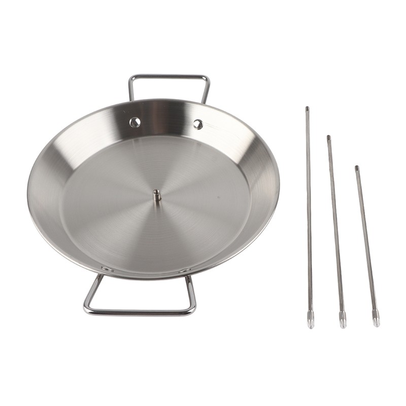 Vertical Skewer for Grill Brazilian Vertical Spit Stand Stainless Steel