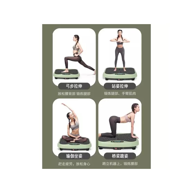 진동 덜덜이 운동기 홈트 기계 전신 운동기구 쉐이크보드 [7. 지존형-흰색(999단)]