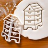 Set of 4 Beekeeping Tools Cookie Cutters (Shapes: Beehive, Beehive