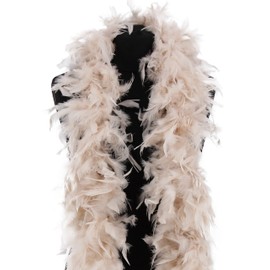 Deluxe Ivory Feather Boa – 100g -180cm