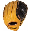 Franklin Black/Tan Synthetic Leather Right-handed Baseball Glove 13 in.