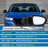 Black Right Passenger Side Mirror Replacement For Nissan Sentra 2020