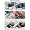 SHIBIDEBAOHUA Sun/Rain Guards Wind Deflector Window Visor Compatible with 2011-2017