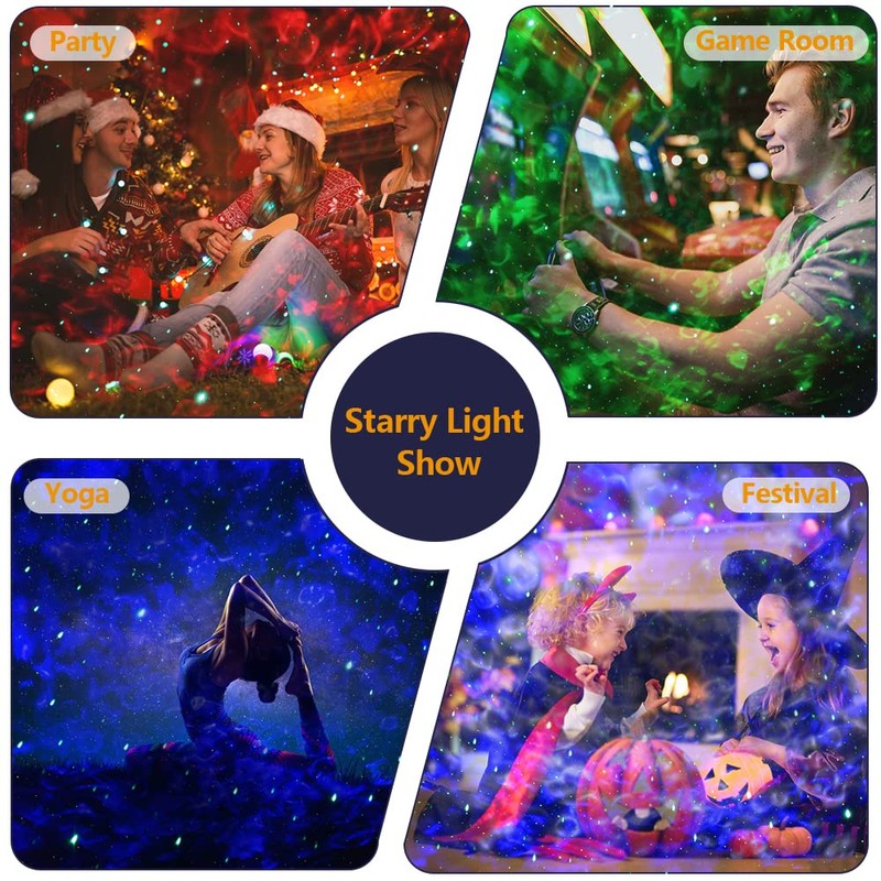 Star Projector, Elec3 Smart Galaxy Projector Works with Alexa, Google