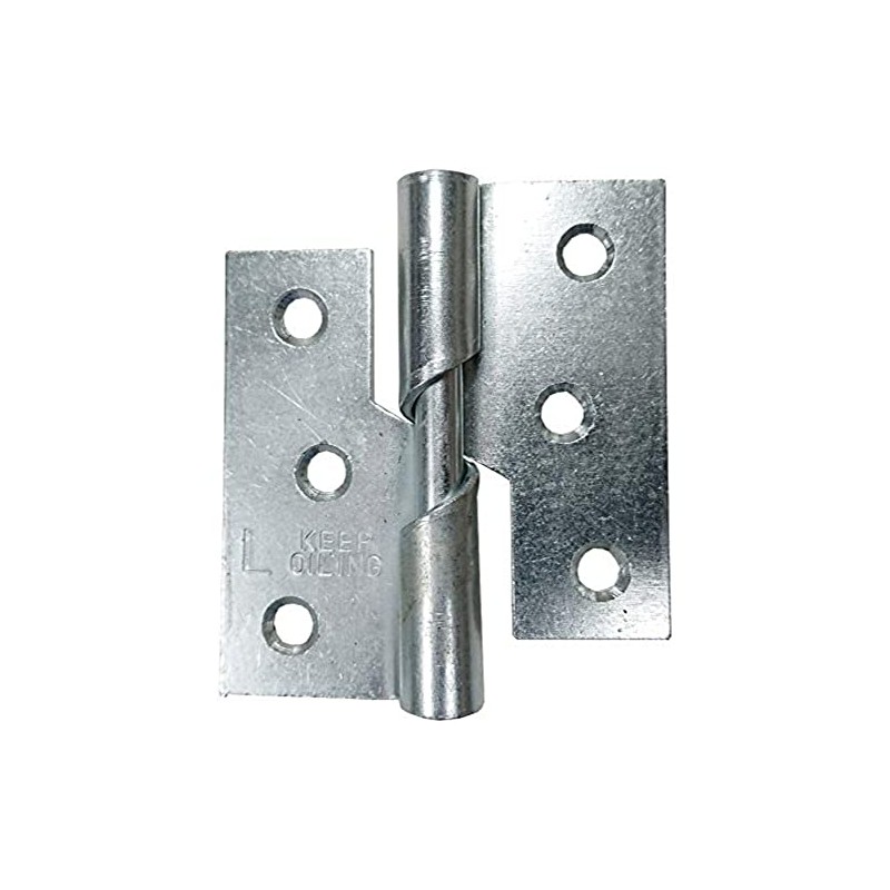 Merriway BH06207 (2 Pcs) Rising Butt Hinge Left Hand BZP