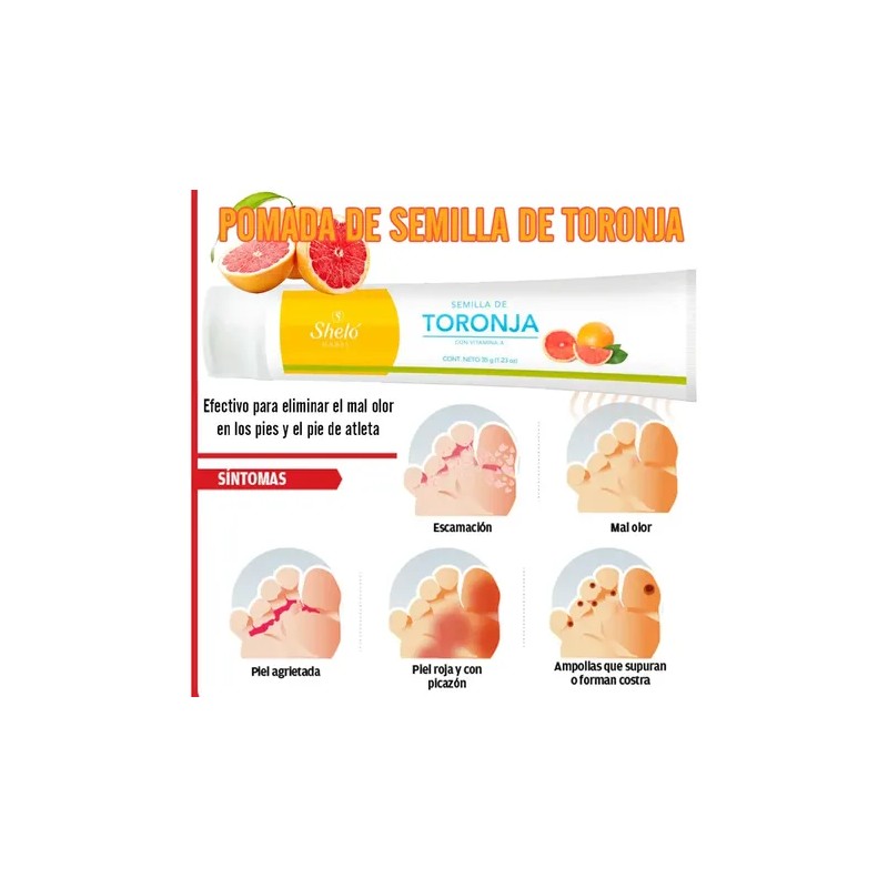 2 Pz Pomada Semilla De Toronja Raspones Y Quemaduras Sheló