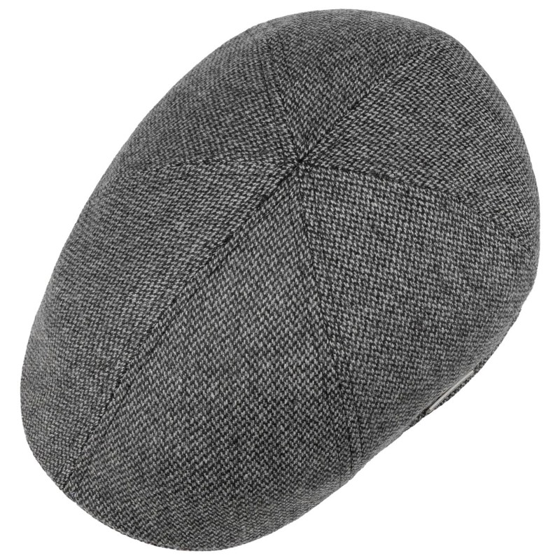 Stetson Texas Fine Herringbone Flat Cap Peaked Cap Men's –