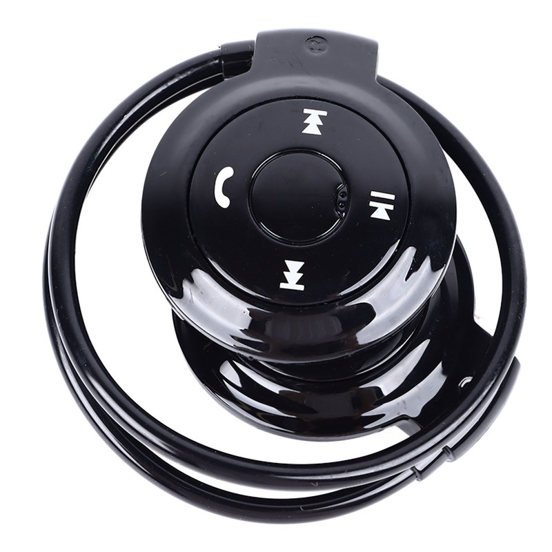 Bluetooth Headphone Clear HiFi Sound Foldable Wrap Around Head Wireless