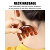KGDUYC 2 Pieces Gua Sha Face Massager, Five Teeth Resin
