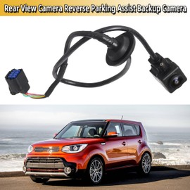 Rear View Backup Camera 95760B2100 Compatible with Kia Soul 2014 2015 2016,Rear View Backup Camera,Rear View Camera Reverse Parking Assist Backup Camera Car OE 95760-B2100 95760-B2000 95760-B2010