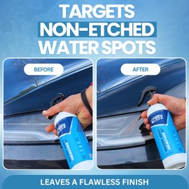 CyberSudZ Water Spot Remover For Cars - Water Stain Remover for Glass, Metals, Plastic & Paint - Natural Ingredients Safe for Cars, Home, Truck, Motorcycles & Boats, Made in USA, 16 fl. oz.