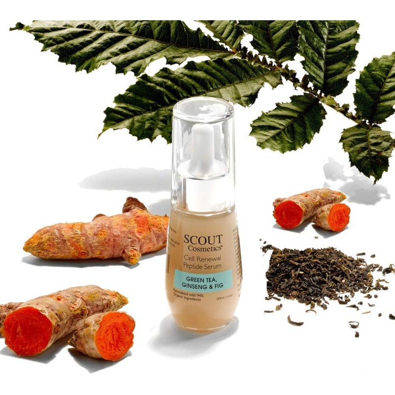 SCOUT Cosmetics Cell Renewal - Sérum facial de péptido con