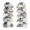 10pcs Golf Iron Covers Skull Pattern PU Scratch Proof Club
