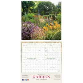 The Glorious Garden 2025 Wall Calendar, 16-Month Nature Calendar, 12" x 12"