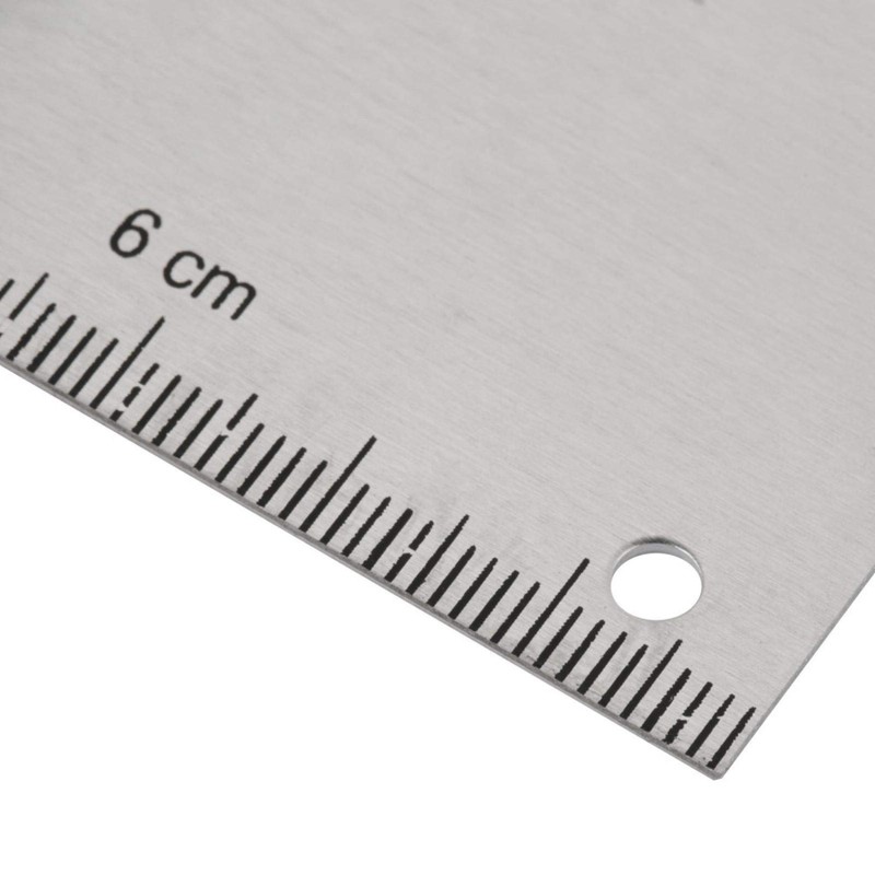 Metal Sewing Ruler Caliber Ruler Sewing Ruler Knitting Sewing Hem