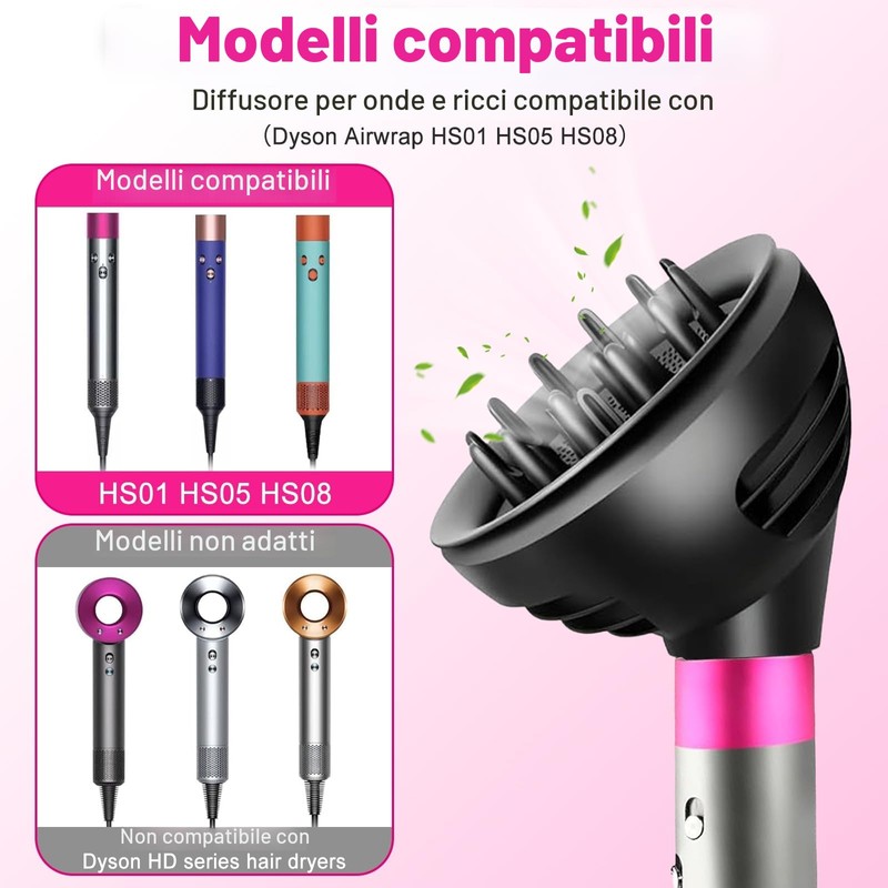 Diffusore Per Capelli Dyson Airwrap HS05 HS01 HS08, Diffusore Per