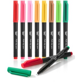 Mr. Pen- Felt Tip Pens, 8 Pack, Colorful Felt Tip Pens, Felt Pens, Fine Felt Tip Pens Fine Point, Felt Tip Markers, Felt Tip Marker Pens Felt Tip, Felt Tip Pen, Pens for Journaling Pens, Planner Pens