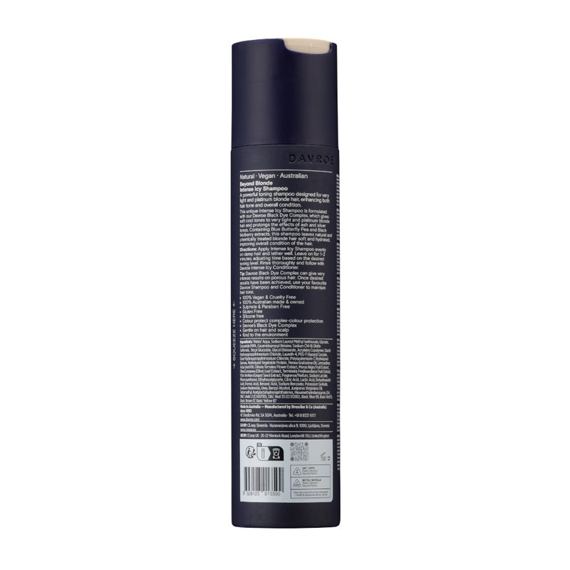 Davroe Beyond Blonde - Intense Icy Shampoo 325ml