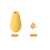 sourcing map Pull Rope Wooden Bead Lamp for Bathroom Light