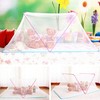 Folding Baby Crib Mosquito Net Folding Mosquito Net / (Random Color) 2ea