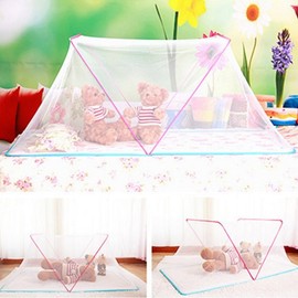 Folding Baby Crib Mosquito Net Folding Mosquito Net / (Random Color) 2ea