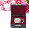 HEEPDD Mini Tuba Model, Miniature Tuba Model Brass Gold Plated