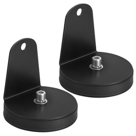 AKD Part Magnetic Base Mounting Brackets, 2pcs Powerful Sucker Holder Magnet Mount for LED Light Bar, Pods, Off Road Driving Lights
