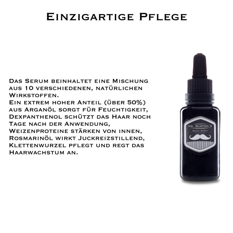 Mr. Burton's Platinum Beard Serum Weekly Treatment – The Beard